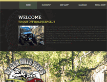 Tablet Screenshot of blackhillsjeeps.com